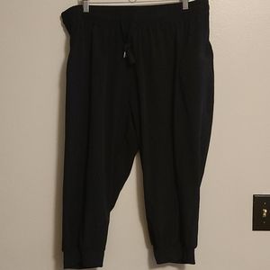 Champion dri fit like (nylon) material capris